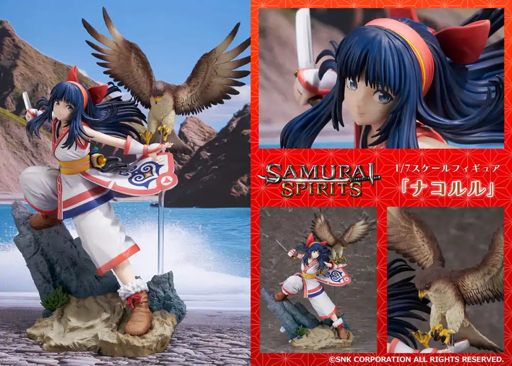 Samurai Spirits PVC Statue 1/7 Nakoruru 30 cm product photo