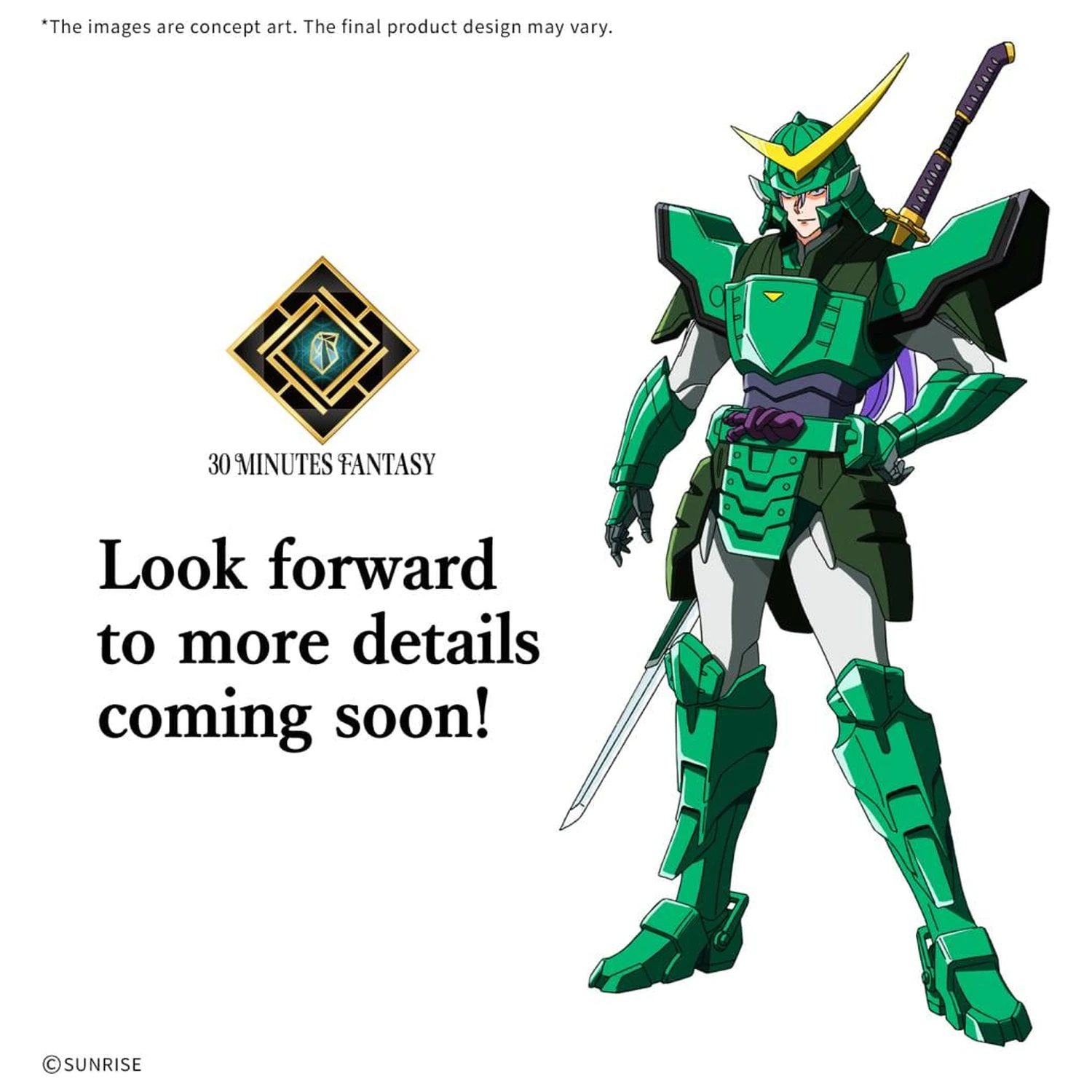 Samurai Trooper - 30MF Yoroi-Shinden Samurai Troopers Light Model Kit product photo