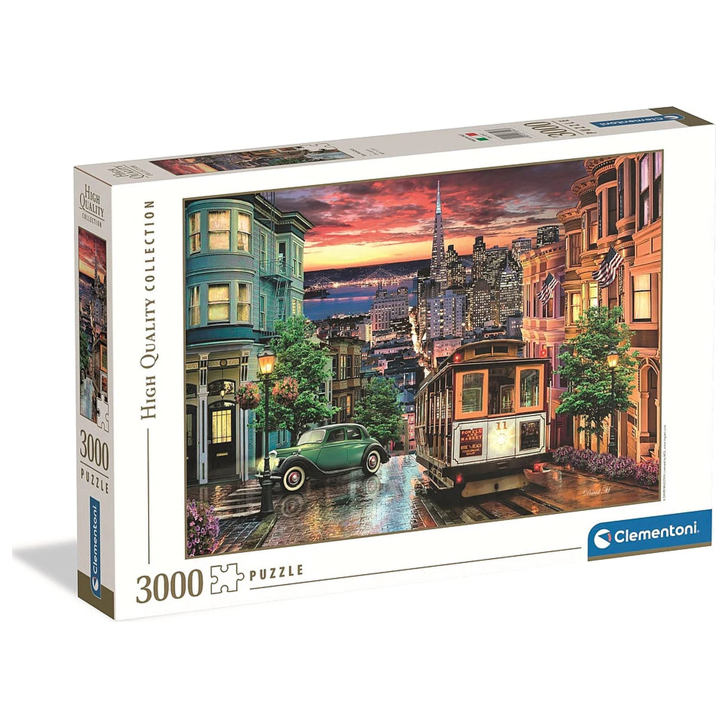 San Francisco Night 3000-piece puzzle product photo