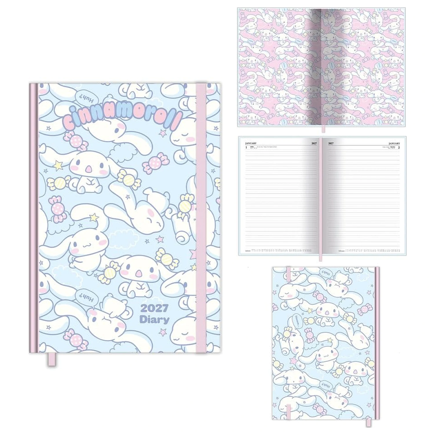 Sanrio A5 DTP Diary 2027 Cinnamoroll product photo
