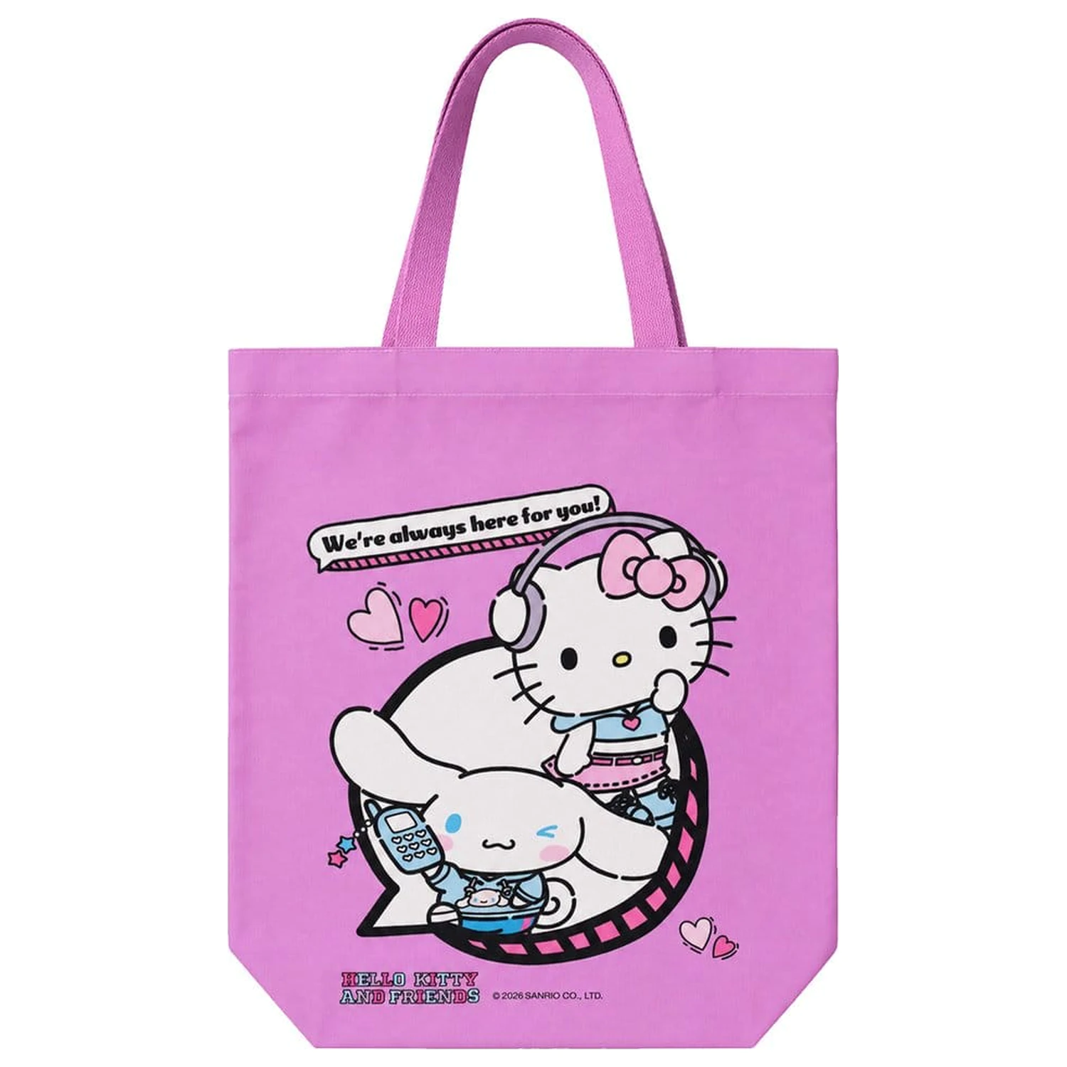 Sanrio Tote Bag Hello Kitty & Friends Pop Style 34 x 43 cm product photo