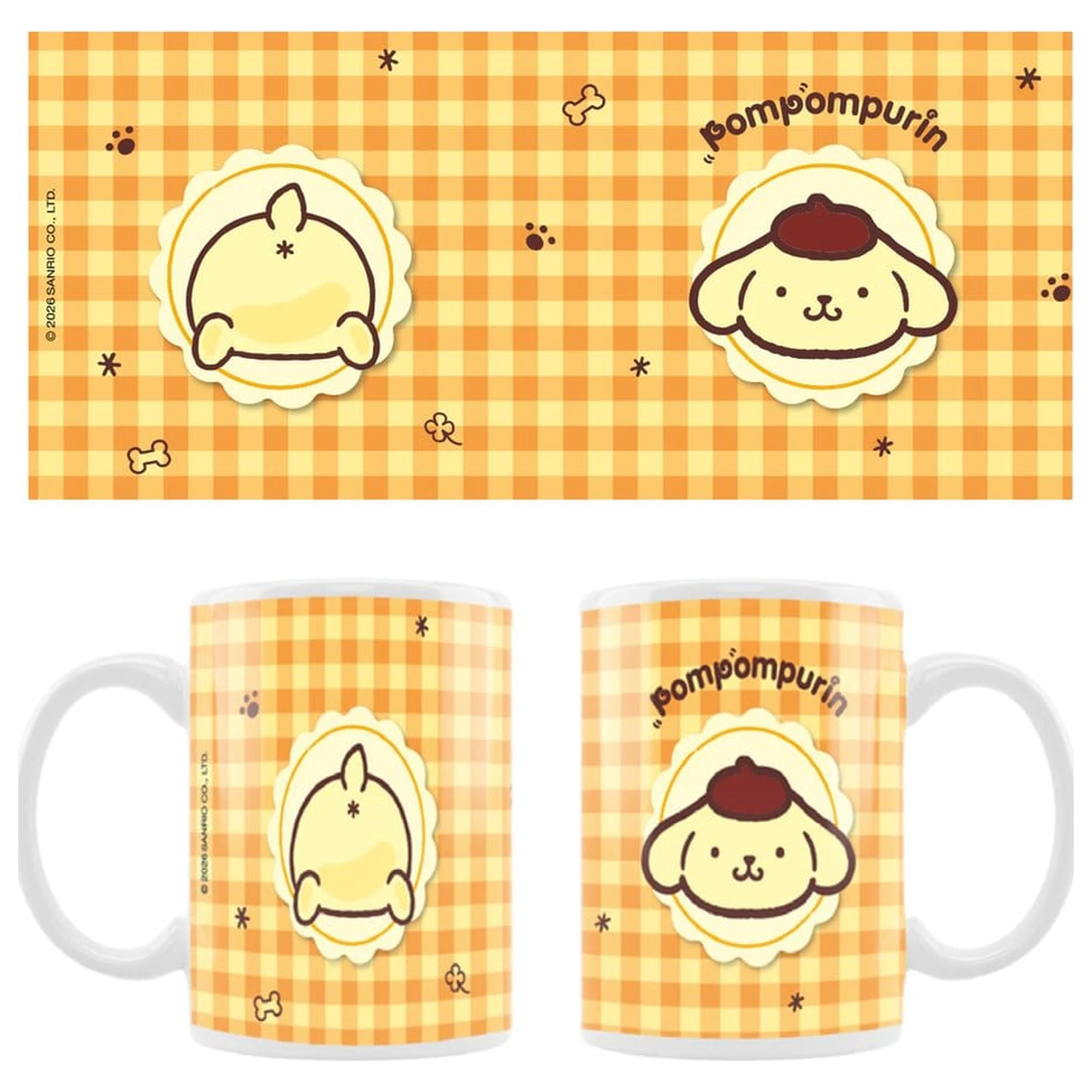 Sanrio Mug Pompompurin Squishy Cute Purin 01 product photo