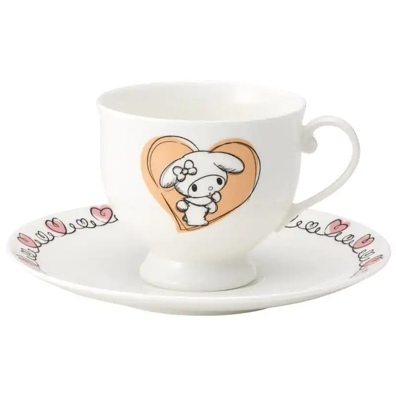 Sanrio Bone China Mug &amp; Plate Set My Melody product photo