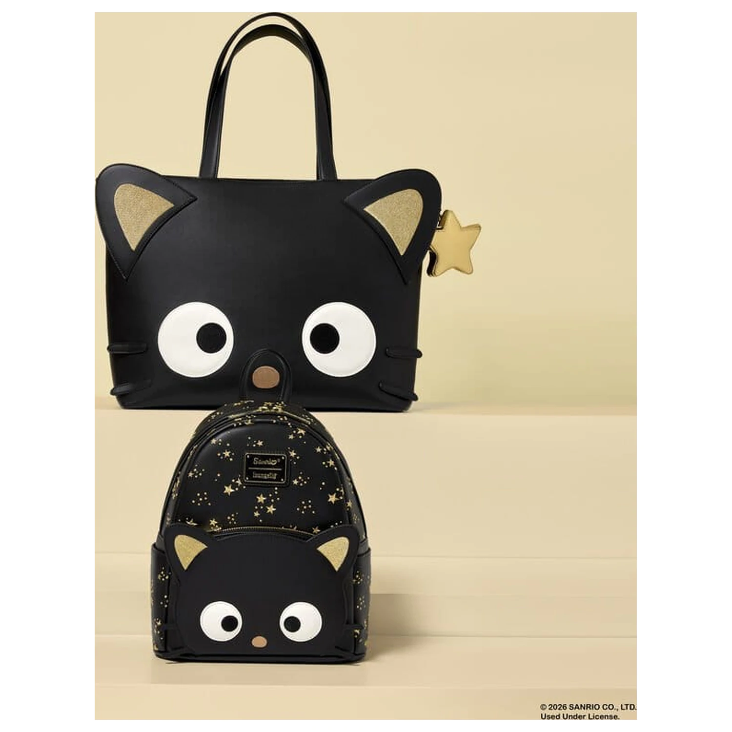 Sanrio Chococat Stars Tote Crossbody Bag with Coin Bag product photo