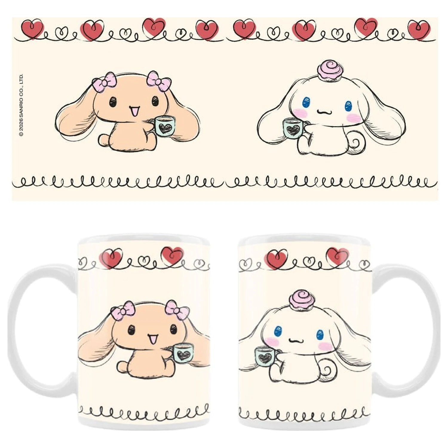 Sanrio Mug Cinnamoroll Drawing Touch product photo