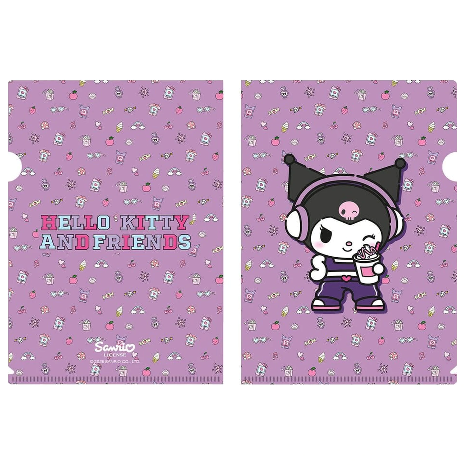 Sanrio Clearfile Kuromi POP 02 product photo