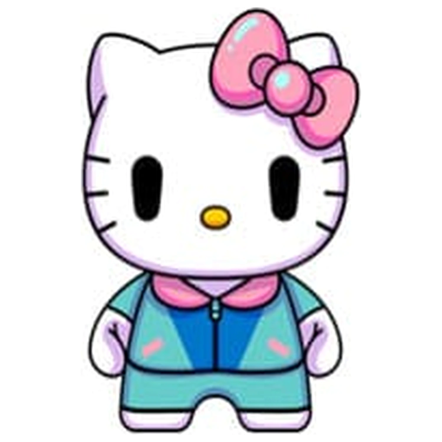 Sanrio DZNR Plush Figure Hello Kitty City Pop Edition 18 cm         product photo