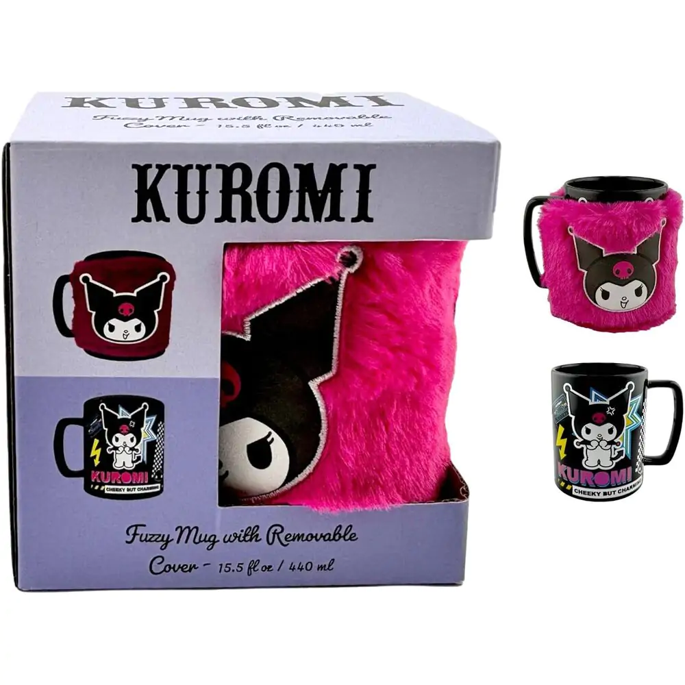 Sanrio Fuzzy Mug Kuromi product photo
