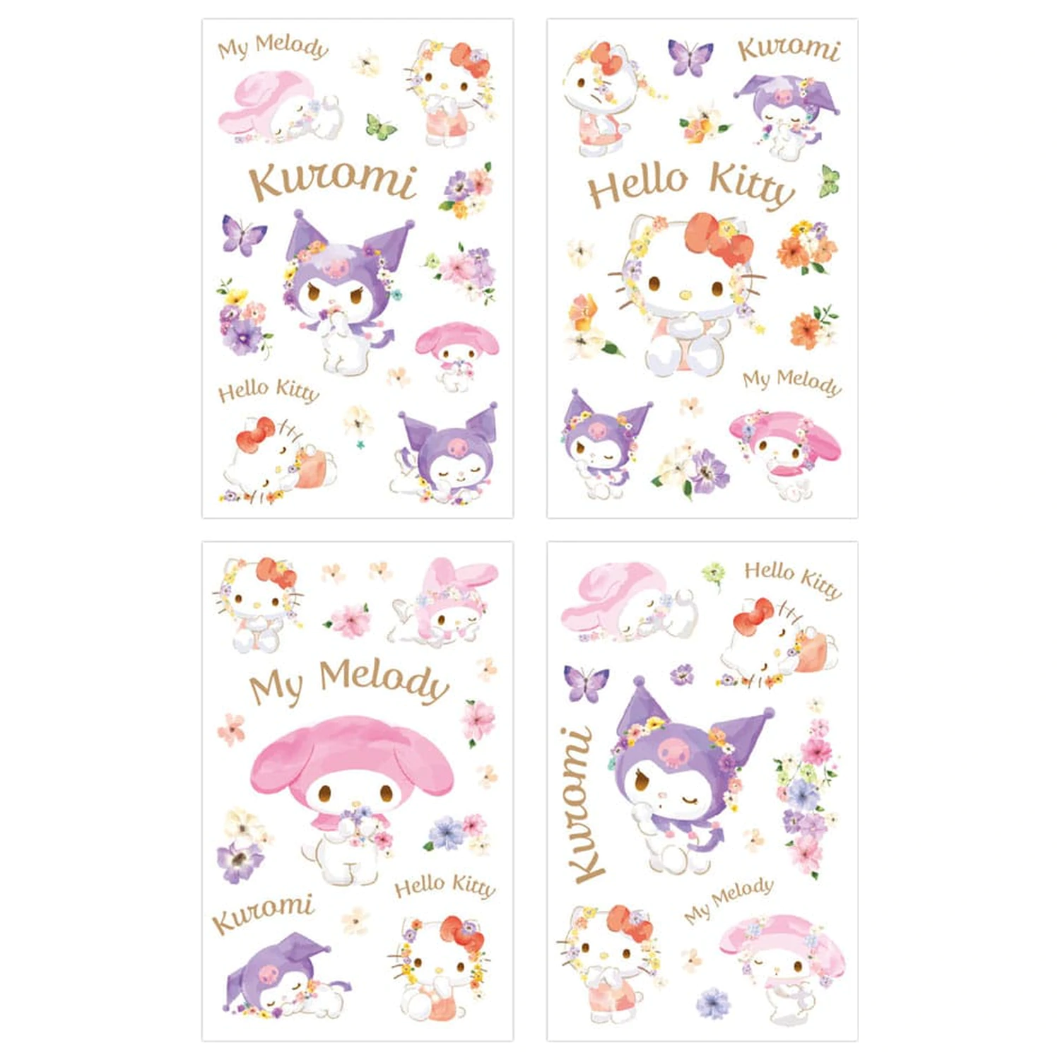Sanrio Sticker Pack Hello Kitty & Friends Pastel Vivid product photo
