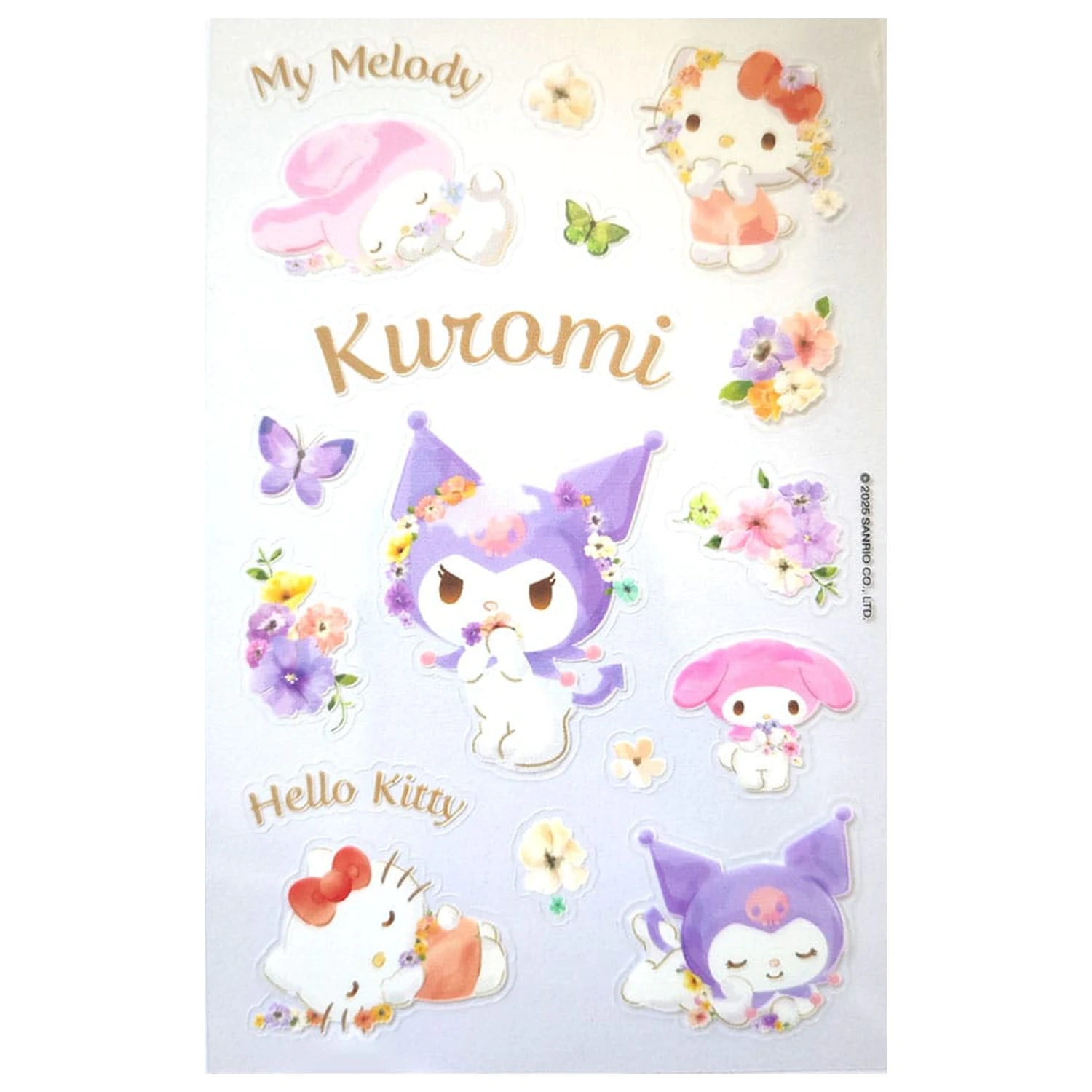 Sanrio Sticker Pack Hello Kitty & Friends Pastel Vivid product photo