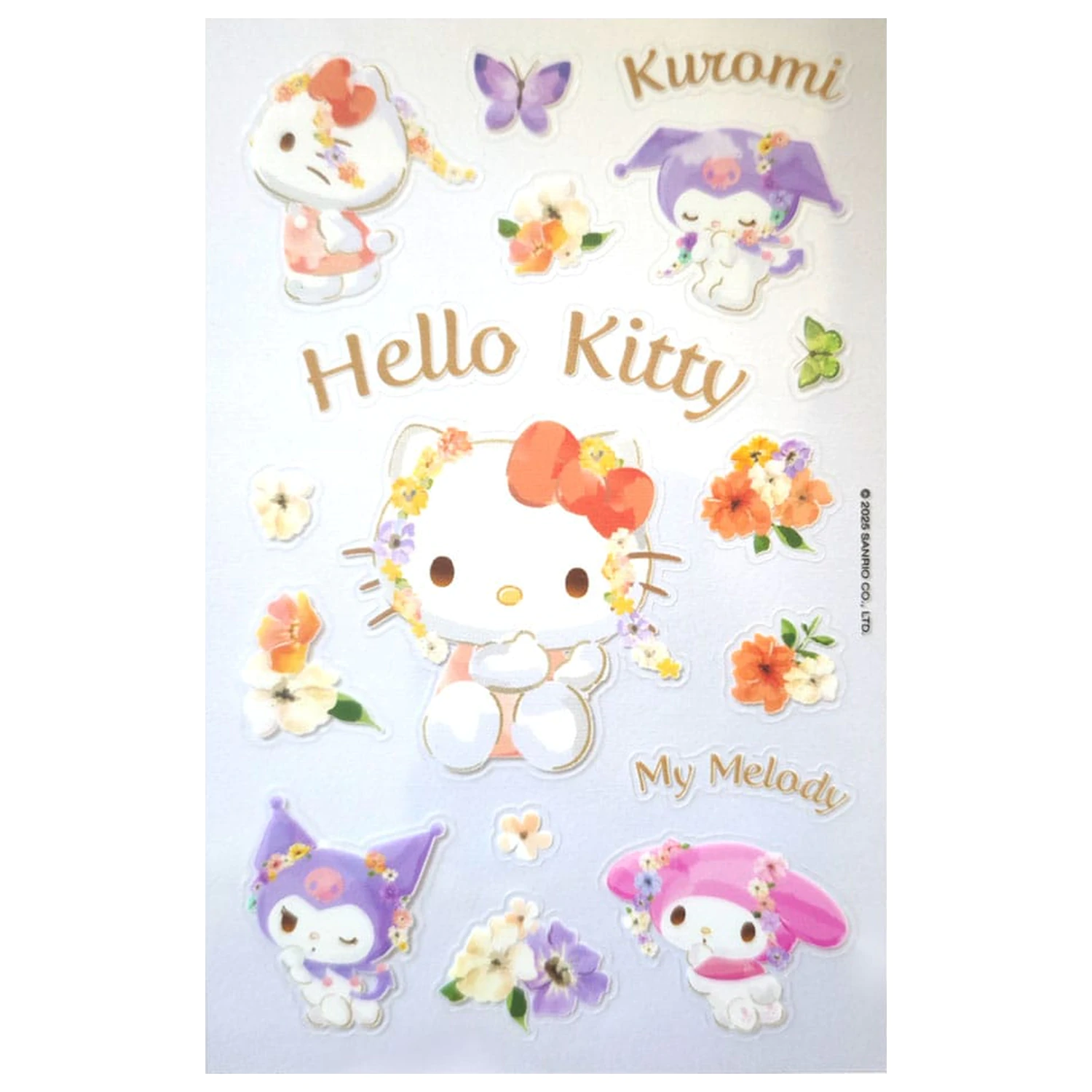 Sanrio Sticker Pack Hello Kitty & Friends Pastel Vivid product photo