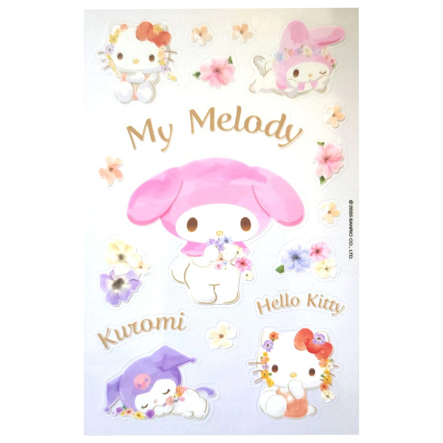 Sanrio Sticker Pack Hello Kitty & Friends Pastel Vivid product photo