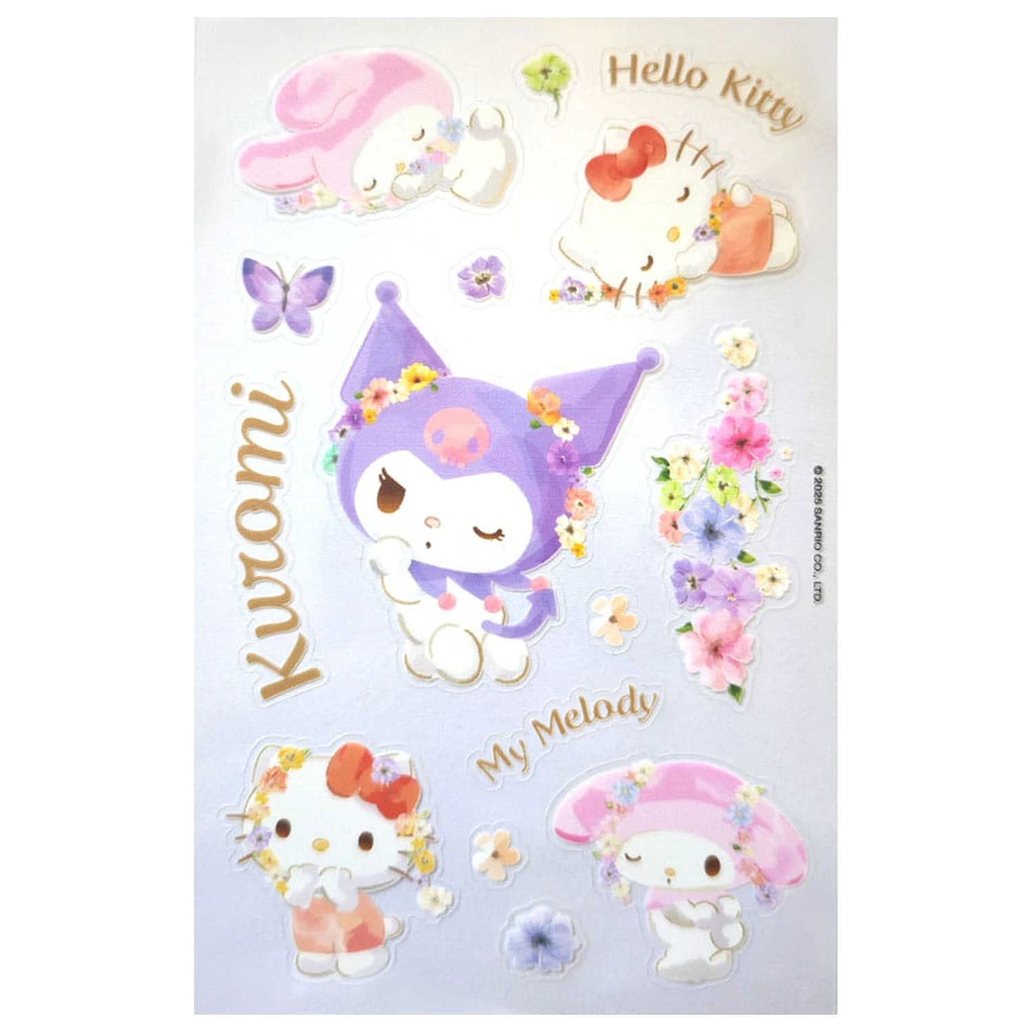 Sanrio Sticker Pack Hello Kitty & Friends Pastel Vivid product photo
