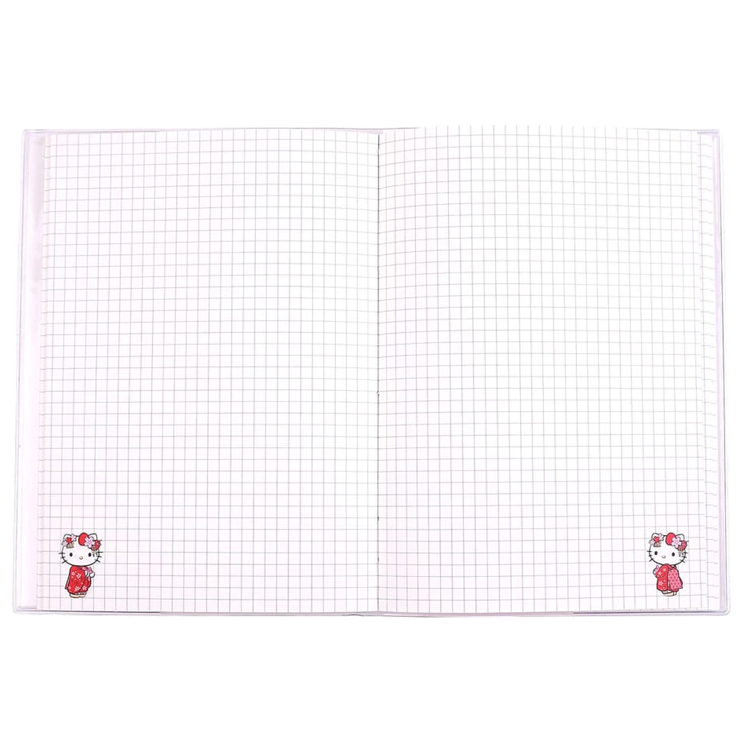 Sanrio Notebook Hello Kitty Kimono Holographic Checkered product photo