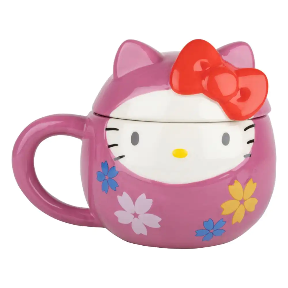 Sanrio 3D Mug Hello Kitty Kitty Daruma termékfotó