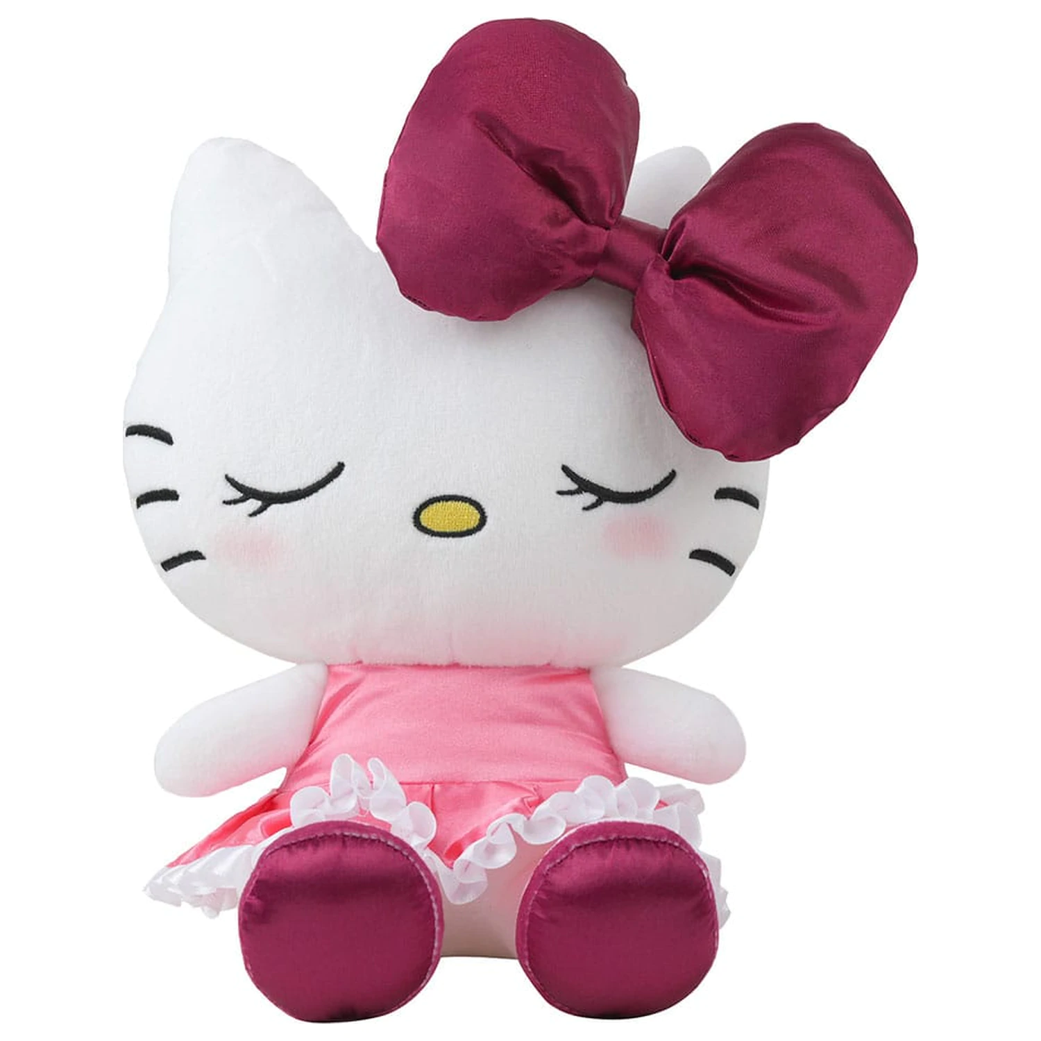 Sanrio  Plush Figure Hello Kitty Red Velvet Dress 17 cm     product photo