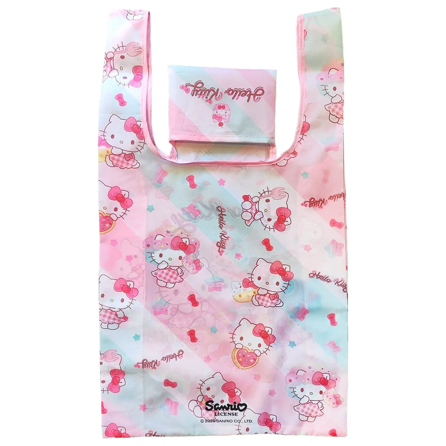 Sanrio Tote Bag Hello Kitty Snack And Sweet Foldable product photo
