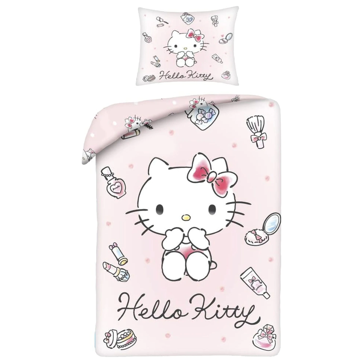 Sanrio Duvet Set Hello Kitty Ver. 1 140 x 200 cm / 70 x 90 cm   product photo