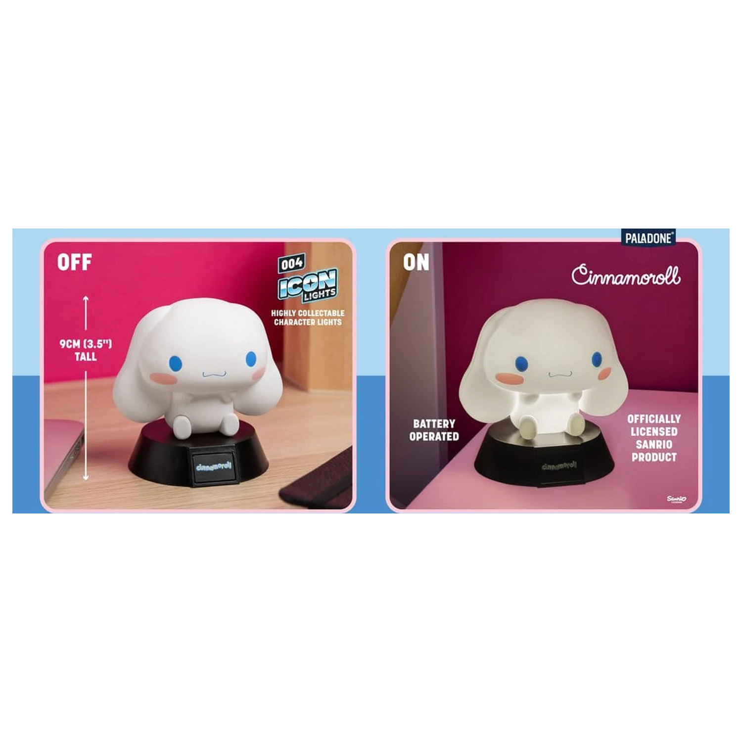 Sanrio Icon Light Cinnamoroll 9 cm product photo