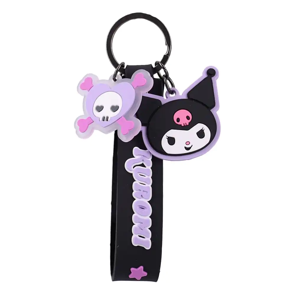 Sanrio Key Chain Hello Kitty & Friends FunKey Chains Black product photo