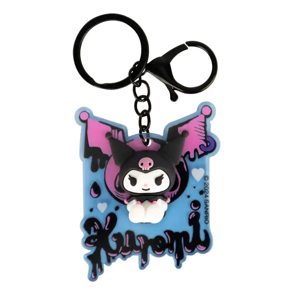Sanrio 3D Acrylic Keychain Kuromi product photo