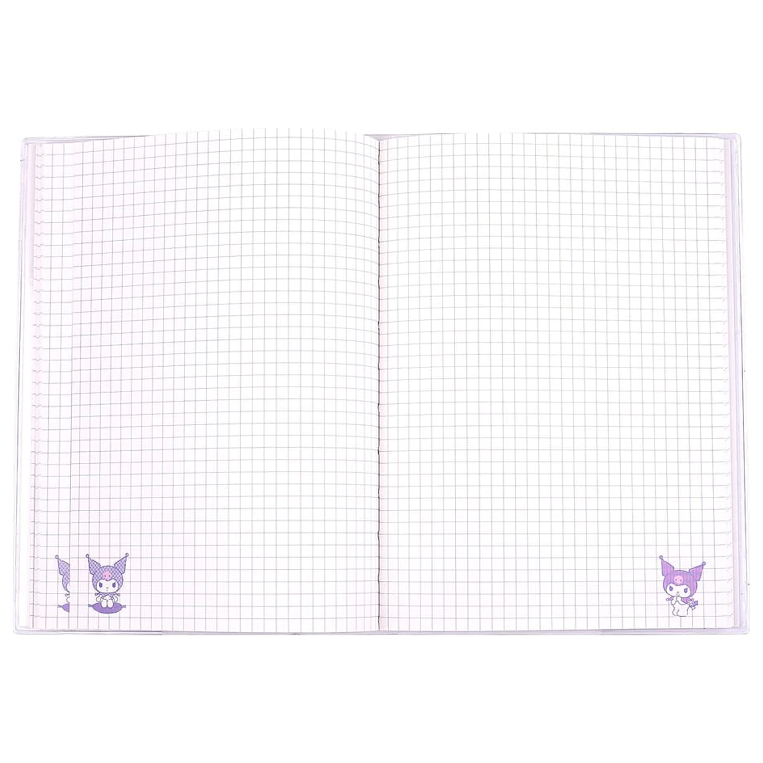 Sanrio Notebook Kuromi Japanese Holographic Checkered product photo