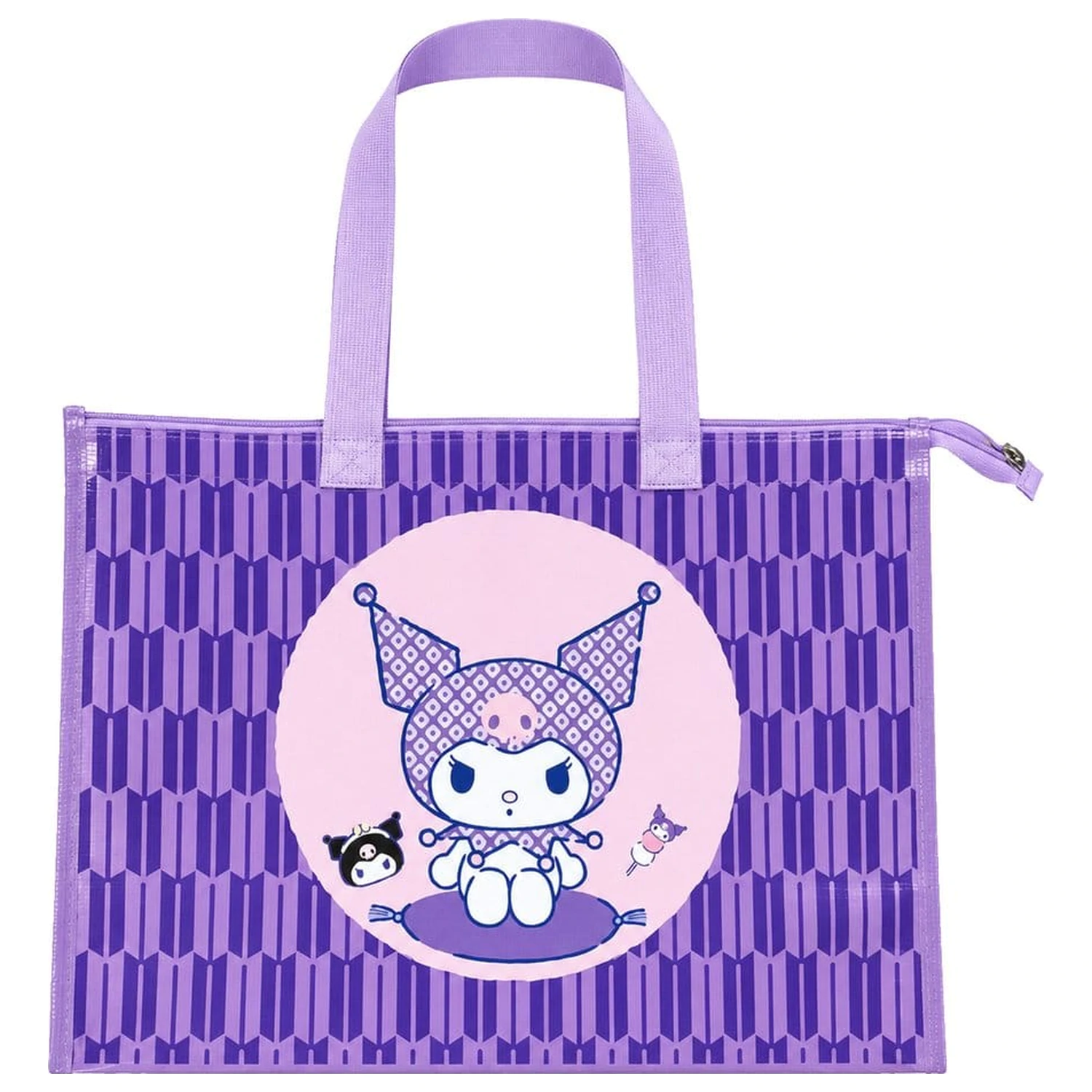 Sanrio PVC Shopping Bag Kuromi Japanese 49 x 36 x 10 cm product photo