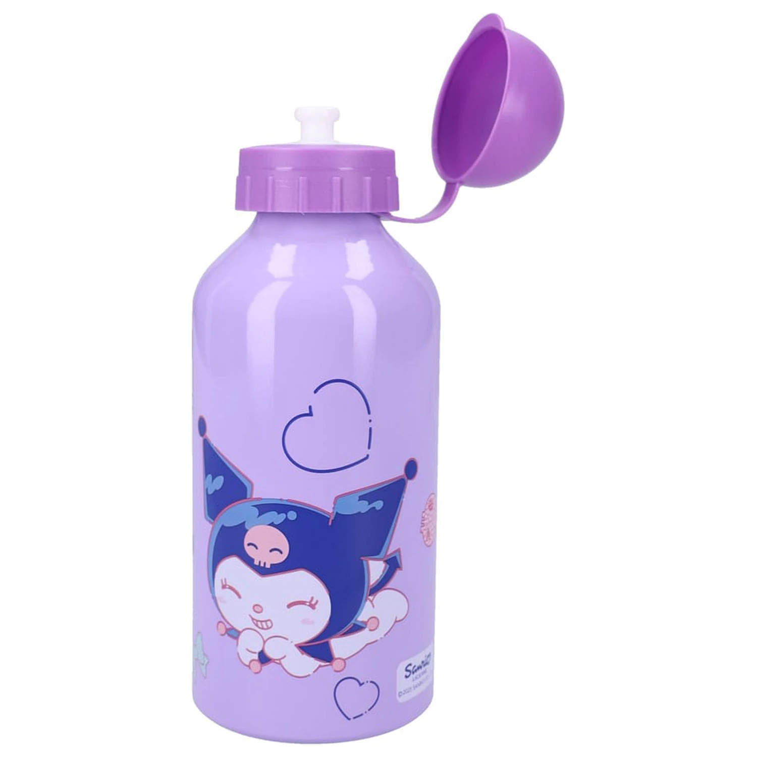 Sanrio Water Bottle Kuromi Really Refreshing 500 ml product photo