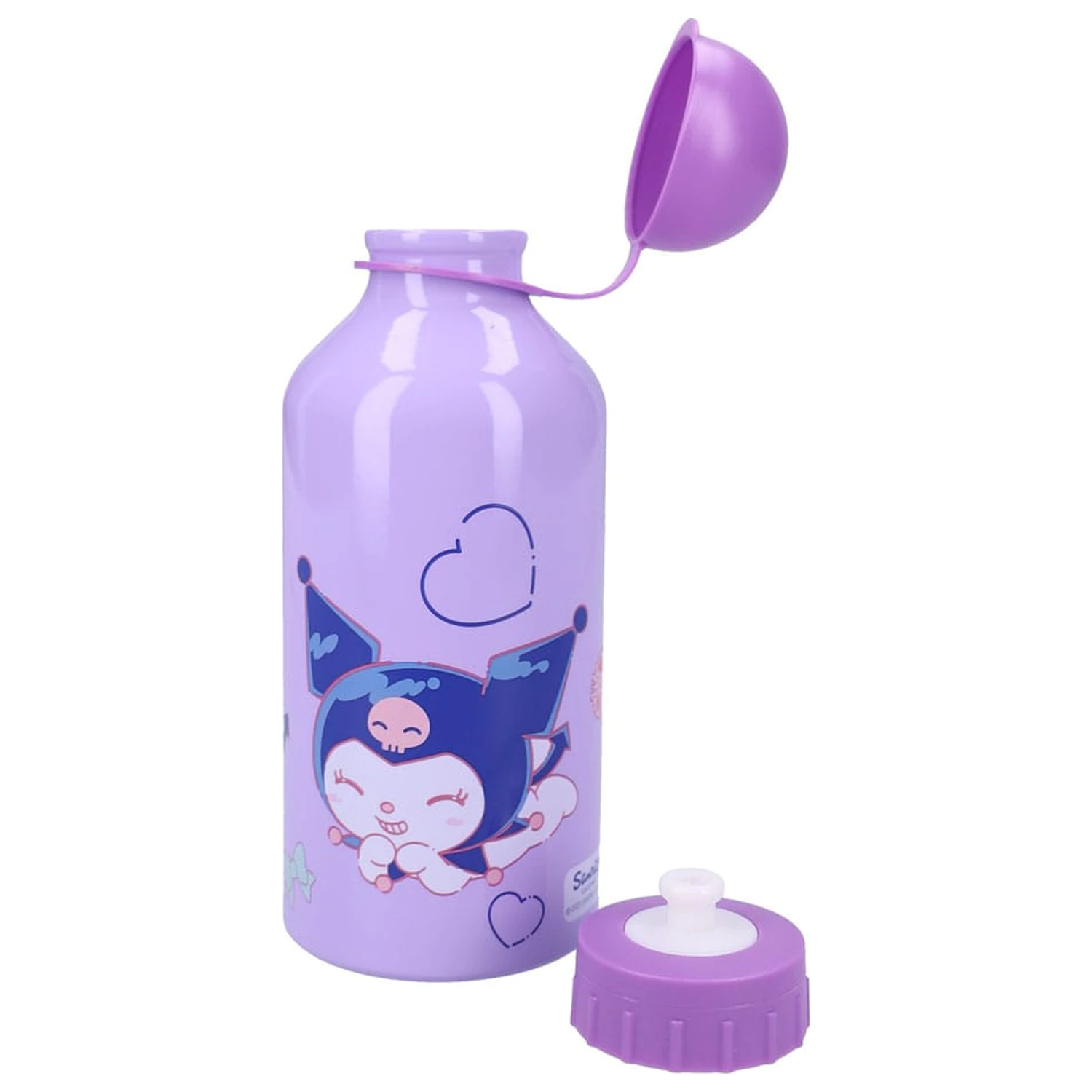 Sanrio Water Bottle Kuromi Really Refreshing 500 ml product photo