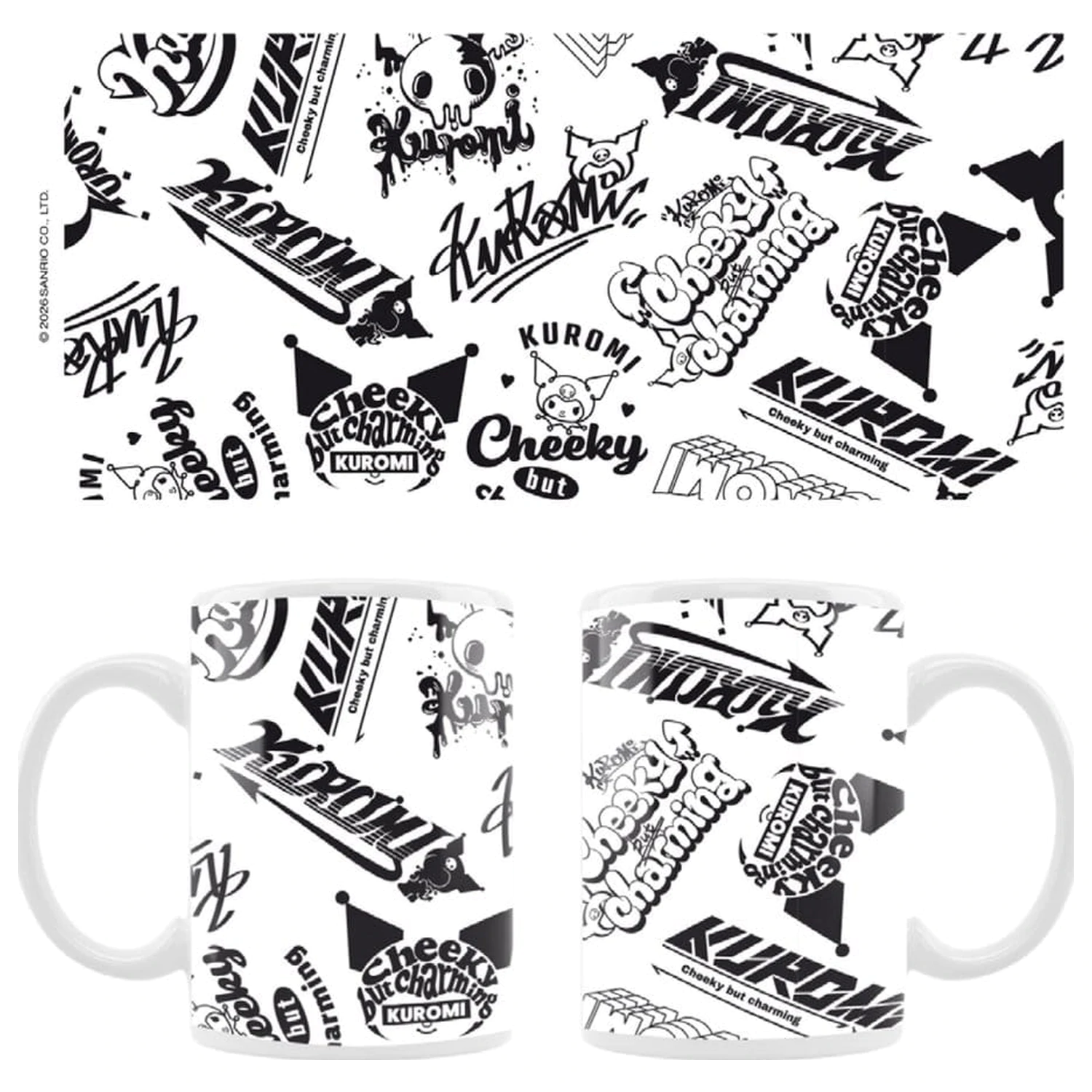 Sanrio Mug Kuromi Street logos product photo
