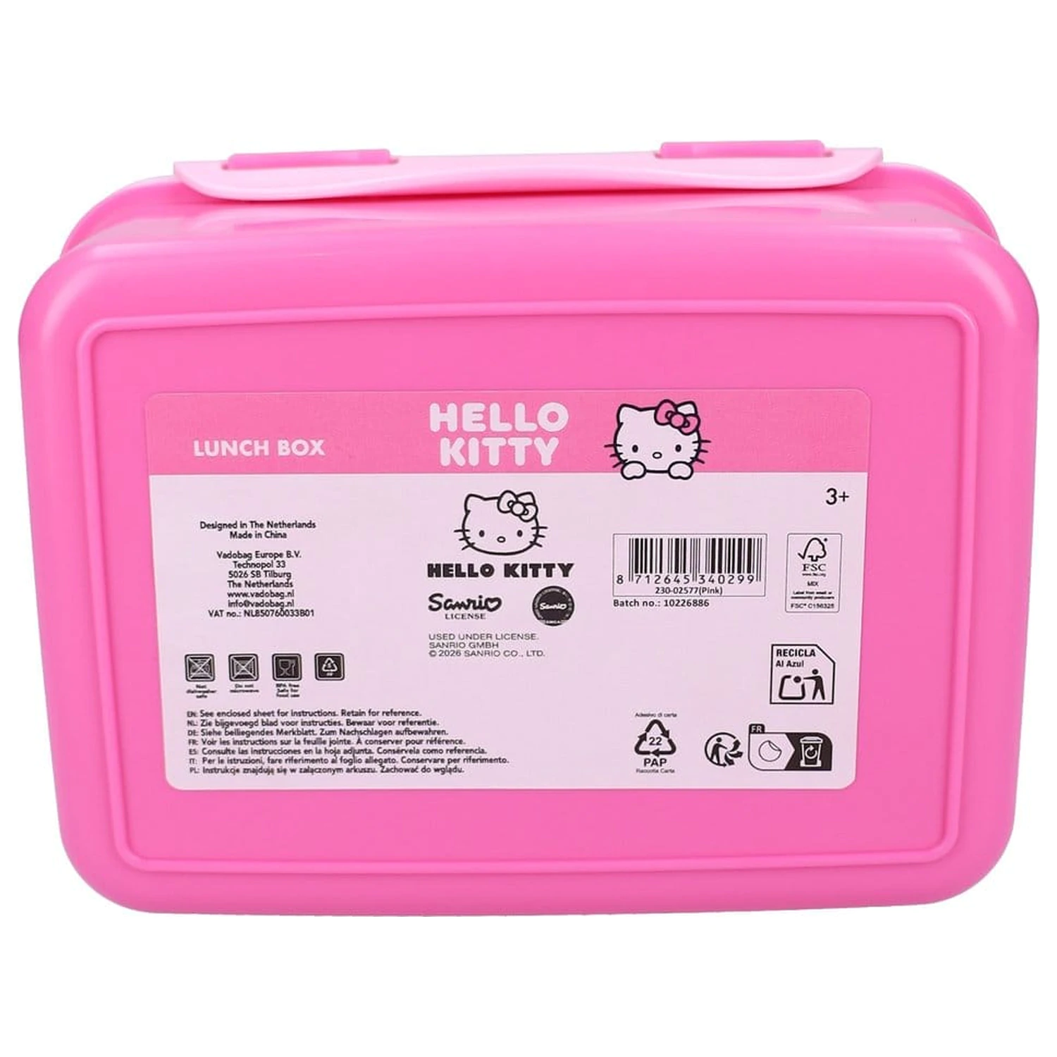 Sanrio Lunch Box Lunch Love 18 cm product photo