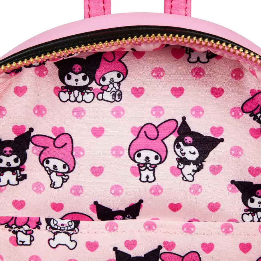 Loungefly Sanrio My Melody and Kuromi Cosplay backpack 25cm product photo