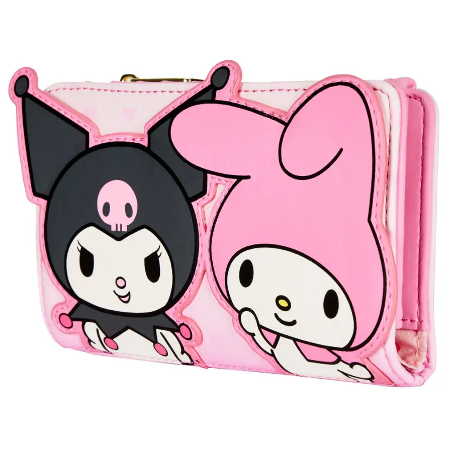 Sanrio My Melody and Kuromi wallet product photo