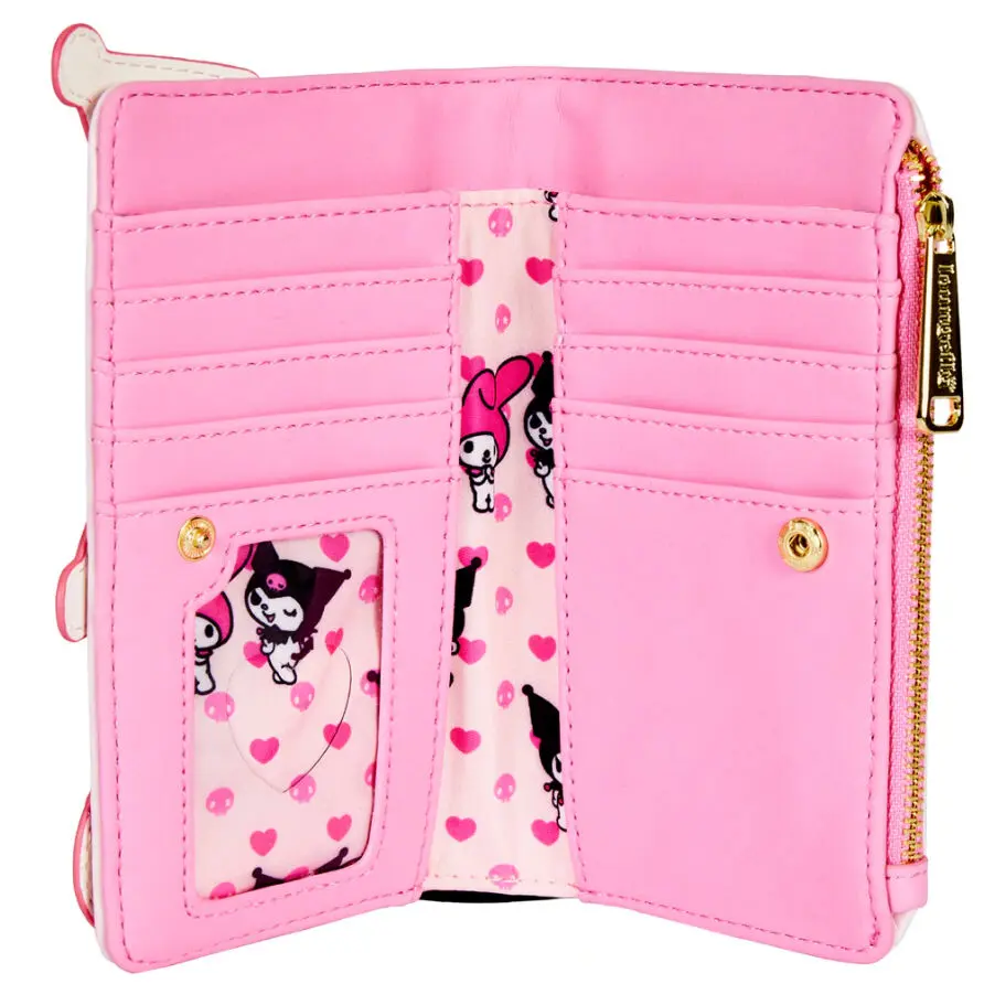 Sanrio My Melody and Kuromi wallet product photo