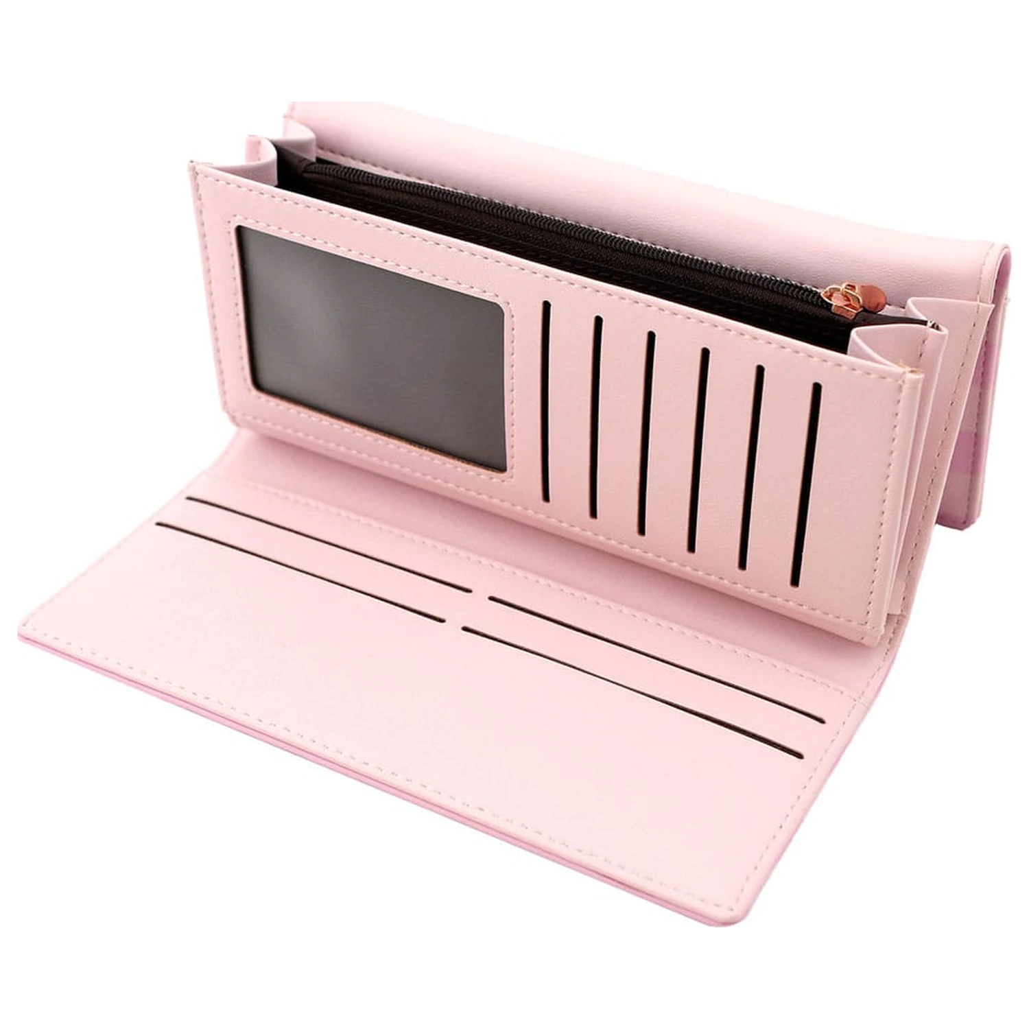 Sanrio Pink Black Party Series Coin Purse Kuromi & My Melody product photo