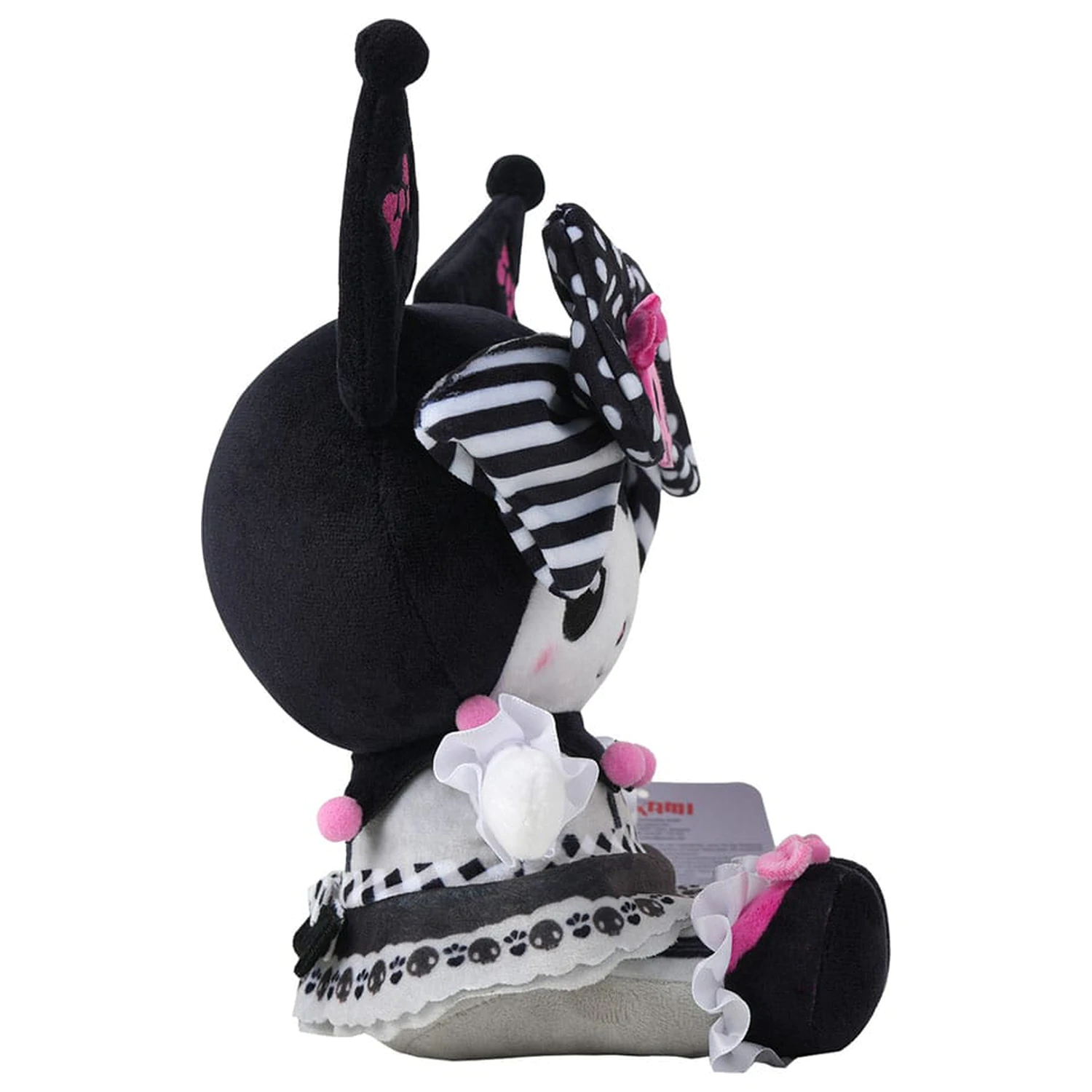 Sanrio Pink Black Party Series Plush Figure Kuromi 17 cm     product photo