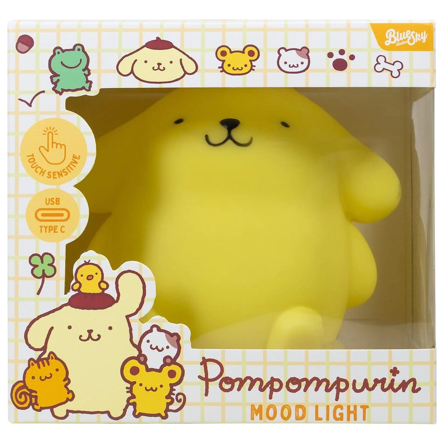 Sanrio Mood Lamp with USB-C Pompompurin 11 cm  product photo