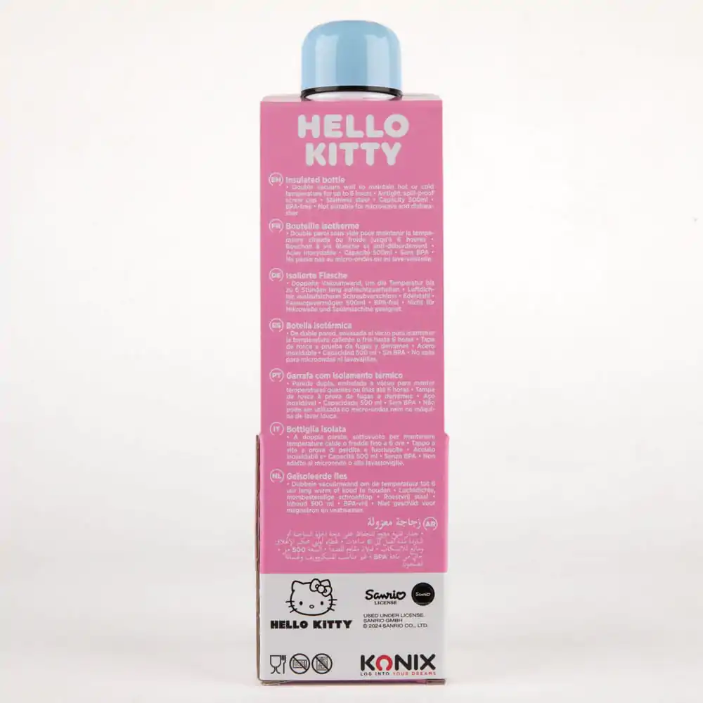 Sanrio Thermo Water Bottle Hello Kitty Harajuku product photo