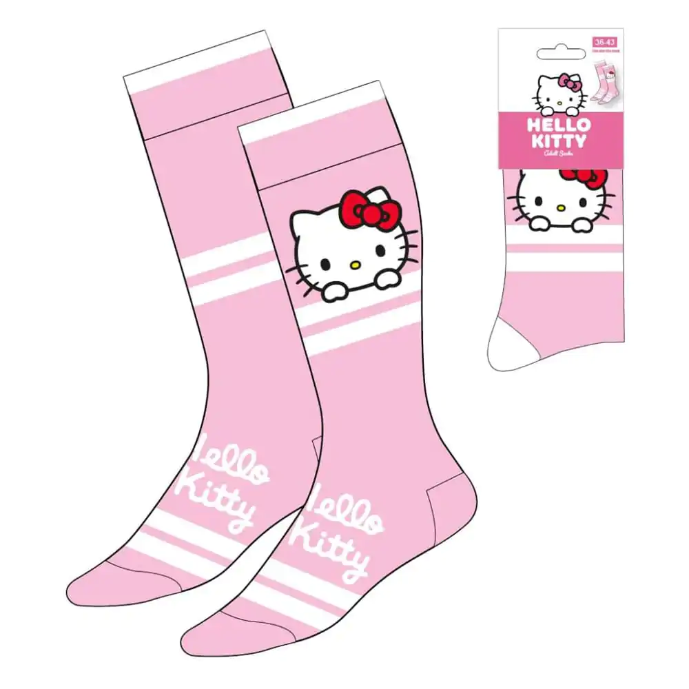 Sanrio Socks Hello Kitty Stripes 36-43 product photo