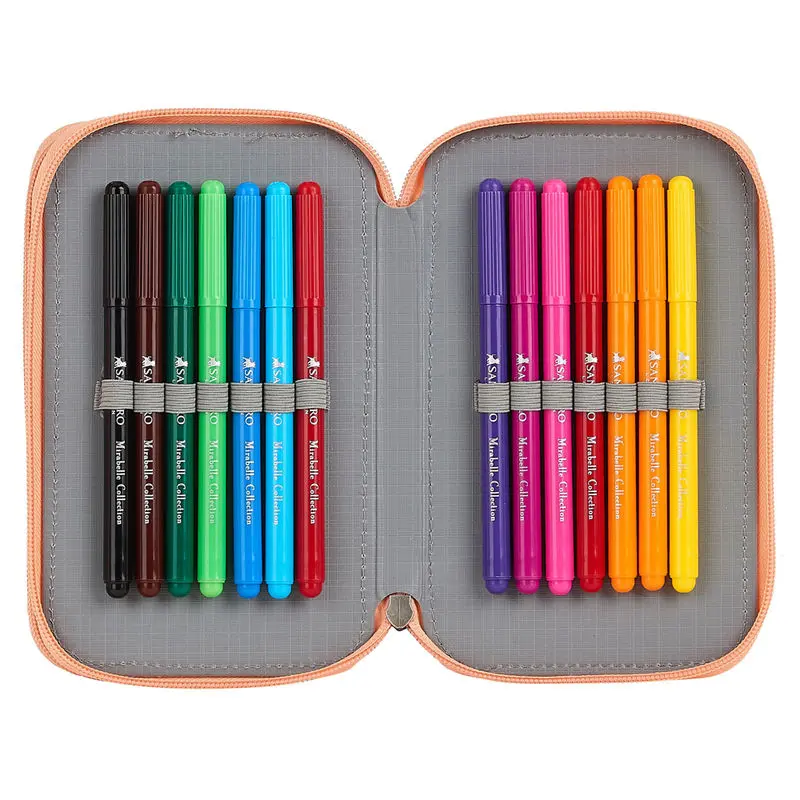 Santoro Mirabelle double pencil case 28pcs product photo