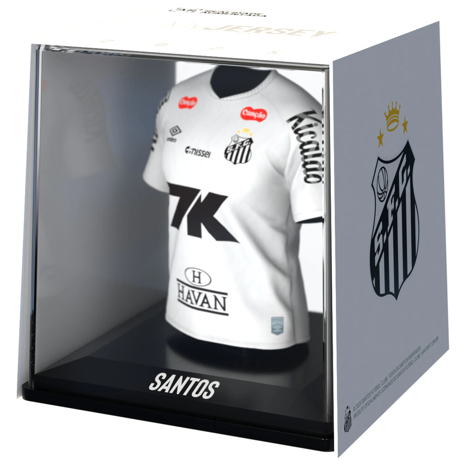 Santos Neymar mini t-shirt figure product photo