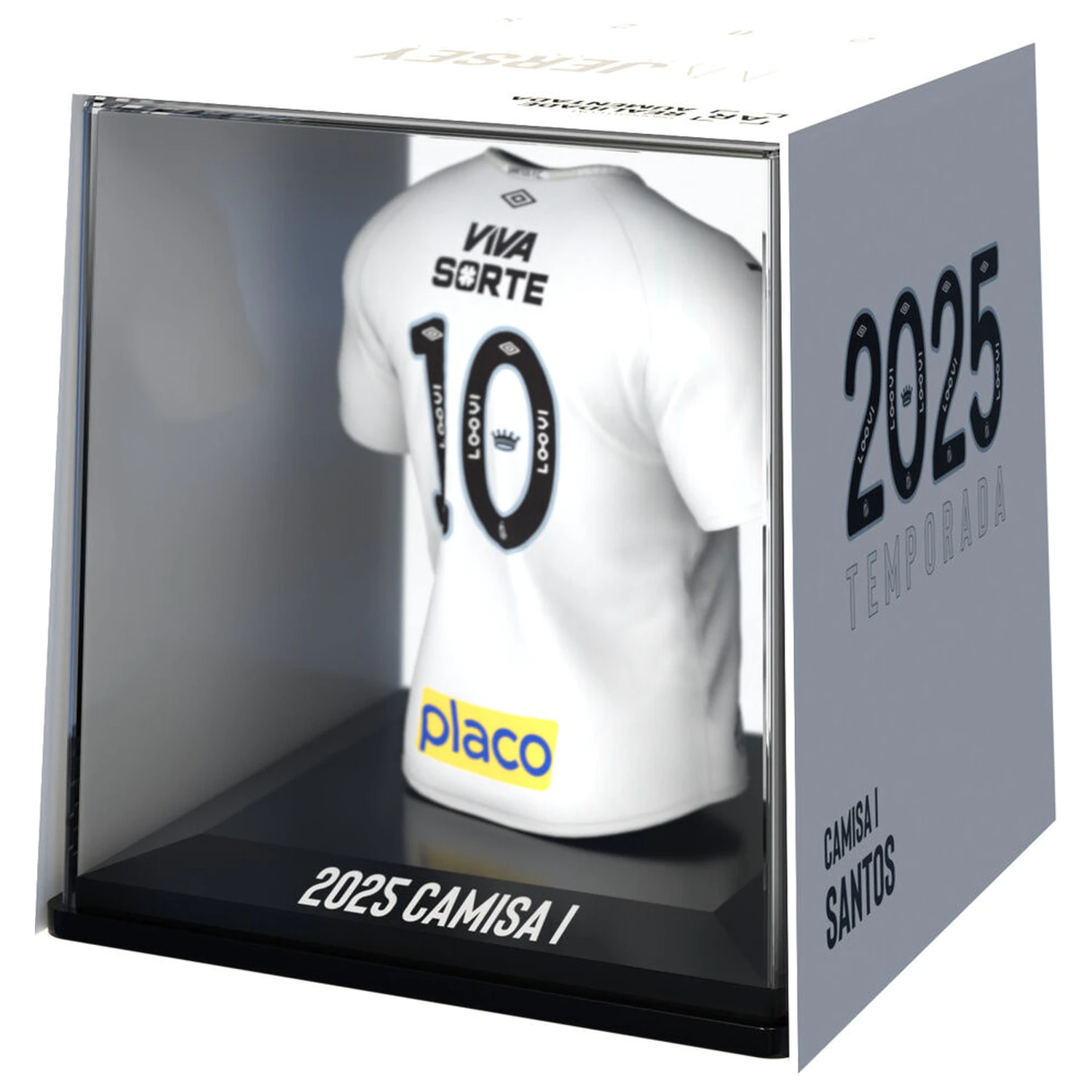 Santos Neymar mini t-shirt figure product photo