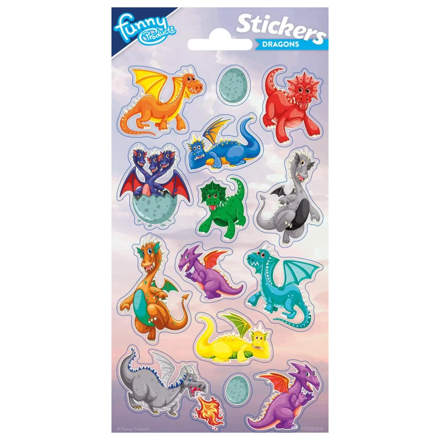 Dragon Funny sticker product photo