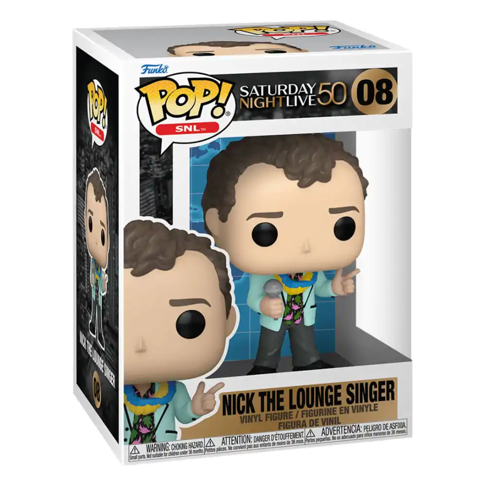 Saturday Night Live Funko POP! Movies Vinyl Figure 50th Anniversary Nick the Lounge Singer 9 cm termékfotó