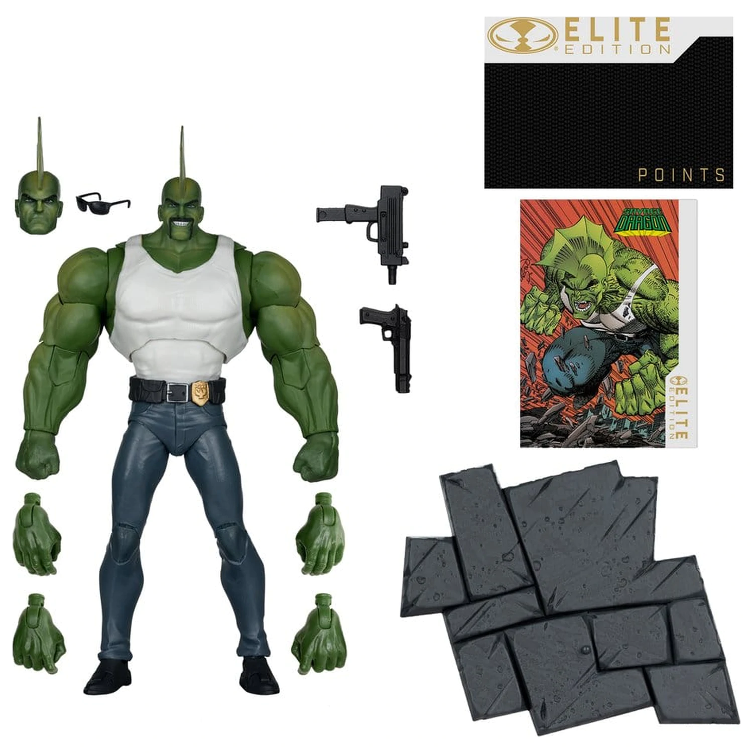 Savage Dragon Image Comics Founders Series McFarlane Elite Edition Action Figure Dragon 20 cm product photo