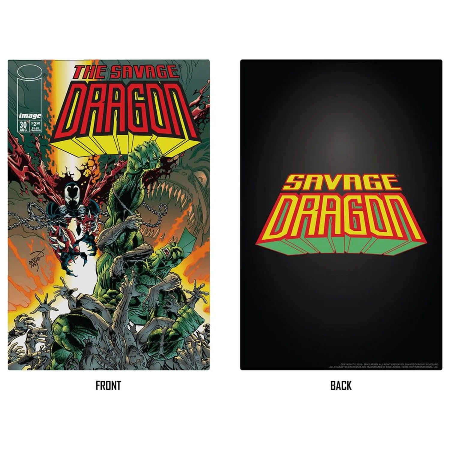 Savage Dragon Image Comics Founders Series McFarlane Elite Edition Action Figure Dragon 20 cm product photo
