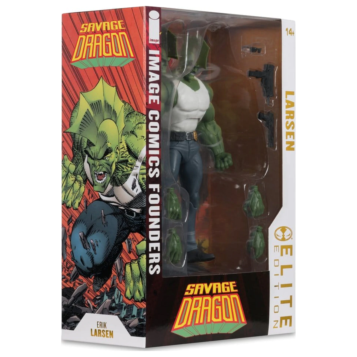 Savage Dragon Image Comics Founders Series McFarlane Elite Edition Action Figure Dragon 20 cm product photo