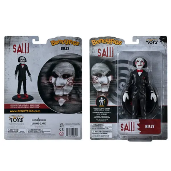 Saw Bendyfigs Bendable Figure Billy Puppet 18 cm termékfotó