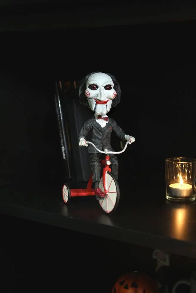 Saw Head Knocker Bobble-Head Jigsaw Puppet 20 cm product photo