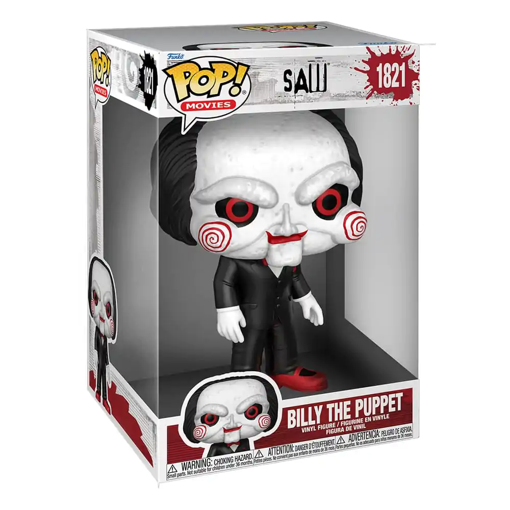 Saw Super Sized Jumbo Funko POP! Movies Vinyl Figure Billy the Puppet 25 cm product photo
